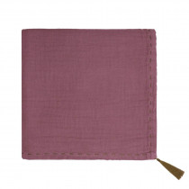 Grand lange en coton bio - Nana swaddle Rose baobab