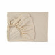 Drap housse Tibet 90 x 200 cm - Honey sweet dots / Natural