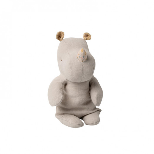 Peluche Safari Friends - Rhino, Gris clair