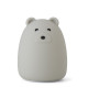Lampe veilleuse rechargeable Winston - Ours dove blue