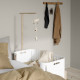 Lit Cododo évolutif Wood - Blanc