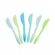 Lot de 6 couteaux mélamine - Blue and Green