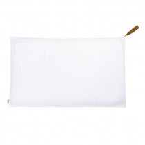 Taie d'oreiller en coton bio 30x40 cm - Blanc