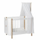 Ciel de lit pour lit bébé Mini+ Wood - Blanc
