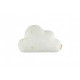 Coussin Cloud - Gold stella white