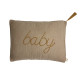 Coussin rectangle 30x40 Message Beige Taupe (DS003), Baby
