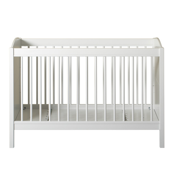 Lit bébé évolutif Seaside Lille + - Blanc