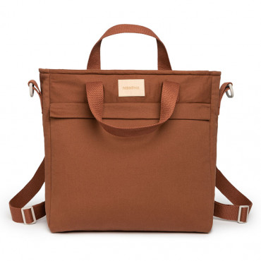 Sac à dos à langer Baby on the go - Clay brown