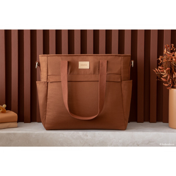 Sac à langer imperméable baby on the go - Clay brown
