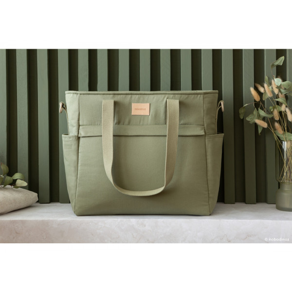 Sac à langer imperméable Baby on the go - Green olive