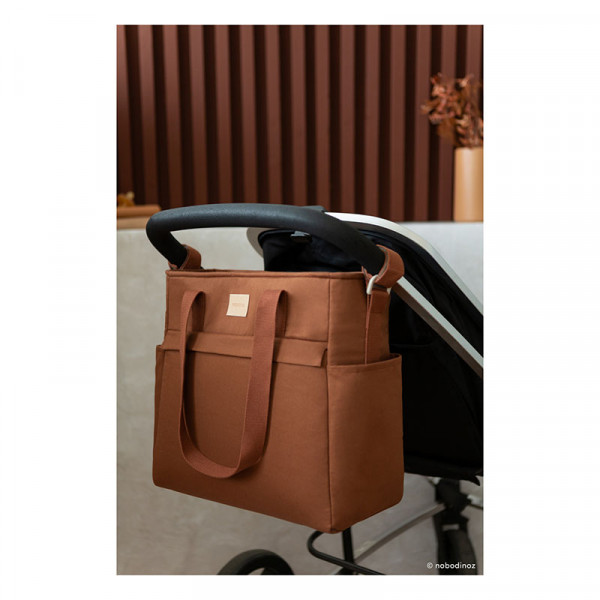 Sac à langer imperméable baby on the go - Clay brown