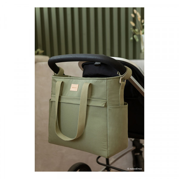Sac à langer imperméable Baby on the go - Green olive