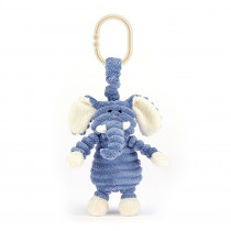 Hochet d'éveil jitter Cordy Roy - Bébé éléphant bleu