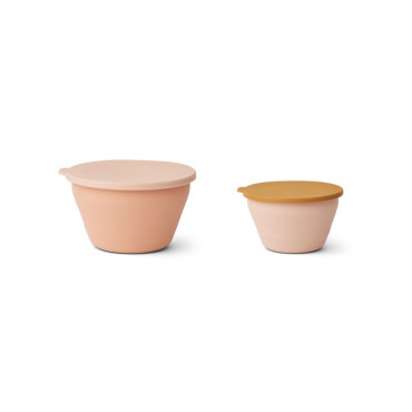 Lot de 2 bols pliables Dale - Rose multi mix