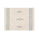 Tapis lavable en coton Atlas 120 x 160 cm - Vintage blue
