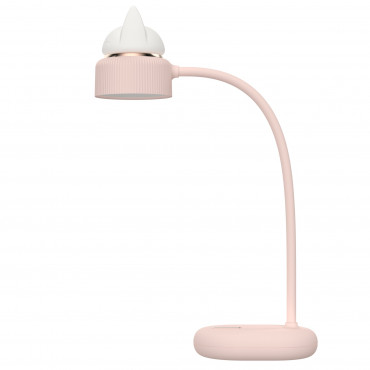 Lampe veilleuse LED dual Chat - Rose