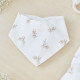 Bavoir bandana Lucky - Flore