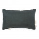 Coussin rectangle Lin Français - Green blue