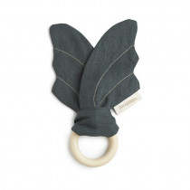 Anneau de dentition ailes Lin Français - Green blue