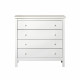 Commode 4 tiroirs Seaside - Blanc