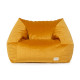 Pouf fauteuil velours Chelsea - Farniente yellow
