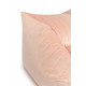 Pouf fauteuil velours Chelsea - Bloom pink