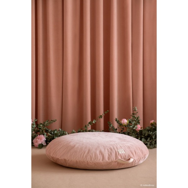 Coussin de sol Sahara - Velvet Bloom pink