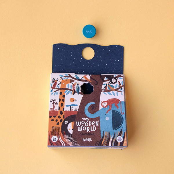 Mon petit monde en bois - La savane