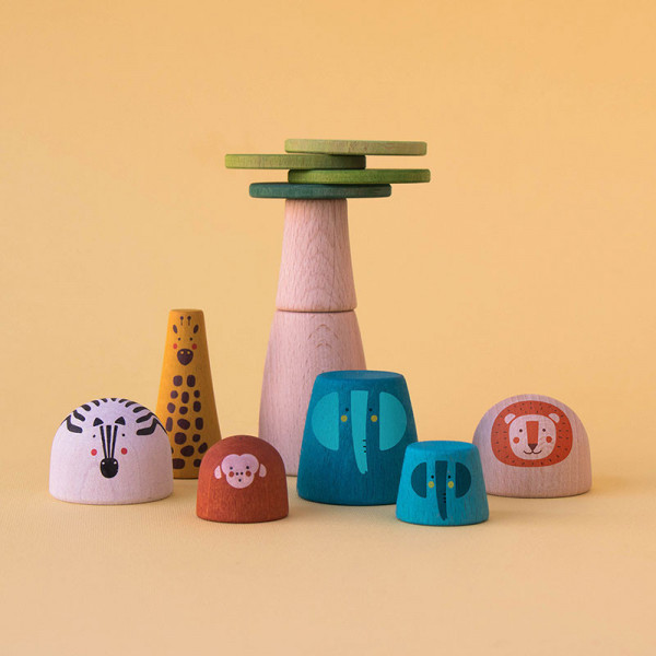 Mon petit monde en bois - La savane