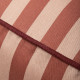 Pouf fauteuil enfant Majestic - Marsala taupe stripes