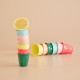 Lot de 6 verres expresso en mélamine - Dance out Colors