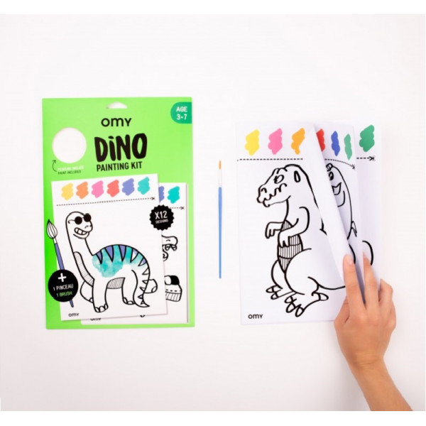 Kit d'activité peinture - Dino
