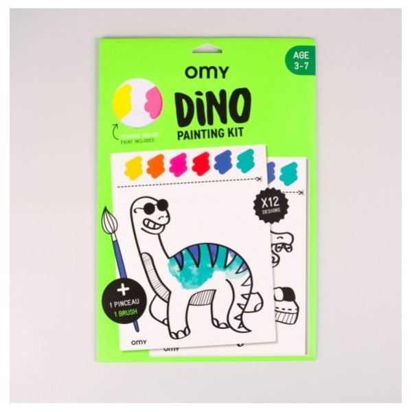 Kit d'activité peinture - Dino
