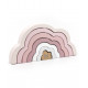 Puzzle en bois Arc-en-ciel - Rose