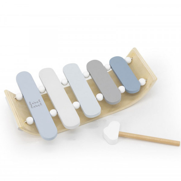 Xylophone en bois - Bleu