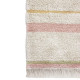 Tapis lavable en coton Lanes 90 x 130 cm - Vintage pink