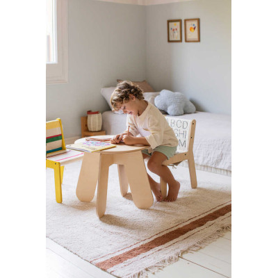 Tapis lavable en coton Gatro - Toffee