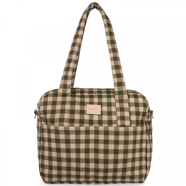 Sac à langer imperméable Hyde Park - Green Checks