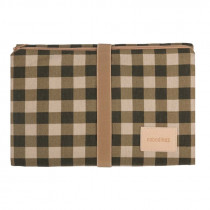 Tapis à langer imperméable Hyde Park - Green Checks