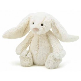 Peluche lapin Bashful - Blanc