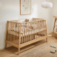 Lit bébé Linea - Chêne