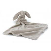 Doudou lapin beige - Blossom soother - déplié