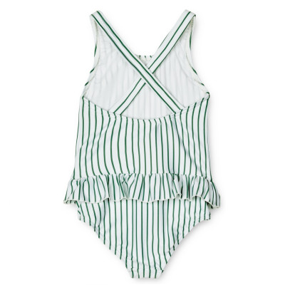Maillot de bain Amara - Stripe garden green / Creme de la creme