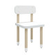 Chaise enfant Dots - Blanc