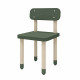 Chaise enfant Dots - Deep green