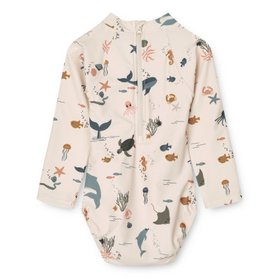 Maillot de bain body Maxime - Sea creature sandy