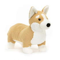 Peluche chien corgi Betty - Big