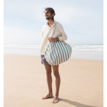Sac de plage Portofino - Blue stripes