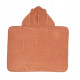 Cape de bain velours de coton Vilas - Tuscany rose