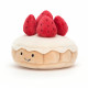 Peluche Pretty Patisserie - Tarte aux fraises